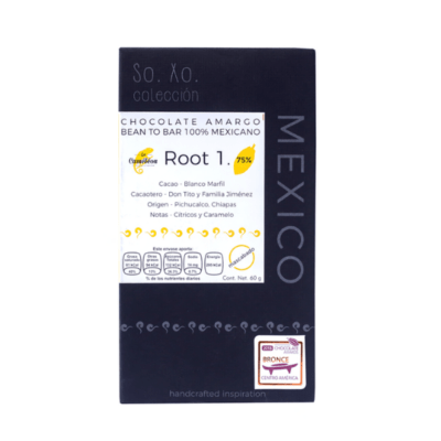 Root 1 Blanco Marfil 75% cacao